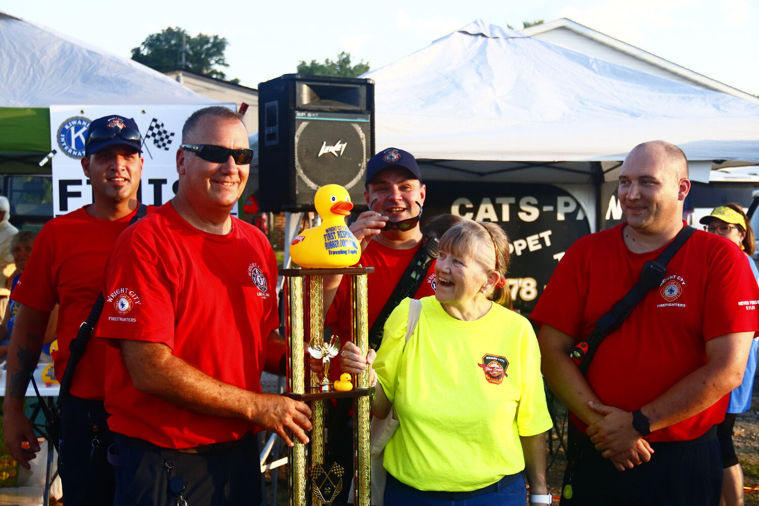 Wright City Kiwanis Club holds annual Duck Derby at Wright City's First